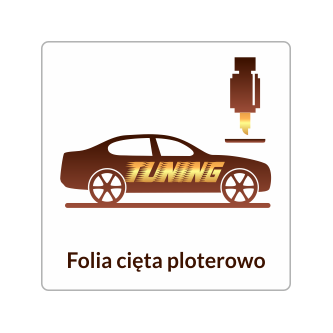 Folia ploterowana, wycinana