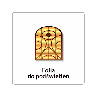 folia drukowana do podświetleń translucentna