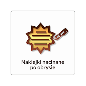 Naklejki wycinane w dowolnym kształcie