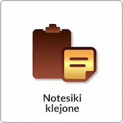 Notesy firmowe, bloczki klejone